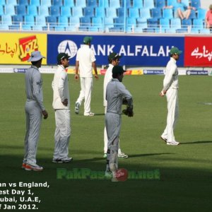 Pakistan vs England | First Test : Day 1 | 17 January 2012 | Dubai Sports C