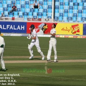 Pakistan vs England | First Test : Day 1 | 17 January 2012 | Dubai Sports C