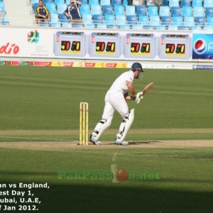 Pakistan vs England | First Test : Day 1 | 17 January 2012 | Dubai Sports C