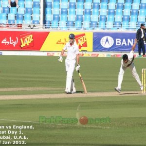 Pakistan vs England | First Test : Day 1 | 17 January 2012 | Dubai Sports C