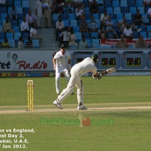 Pakistan vs England | First Test : Day 2 | 18 January 2012 | Dubai |