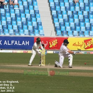 Jonathan Trott and Adnan Akmal