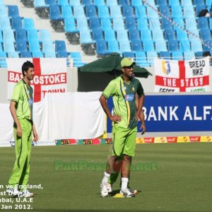Wahab Riaz and Junaid Khan