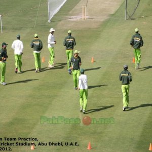 Pakistan's Training Session at Shiekh Zayed Stadium | Abu Dhabi | 23 Januar