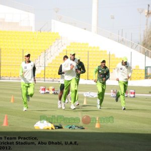 Pakistan's Training Session at Shiekh Zayed Stadium | Abu Dhabi | 23 Januar