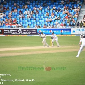 Azhar Ali sets off for a single