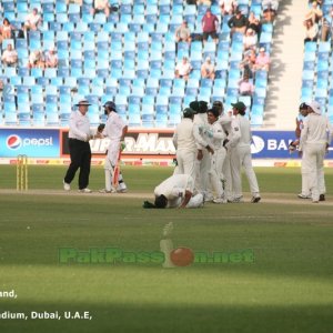 46. Pakistan team celebration