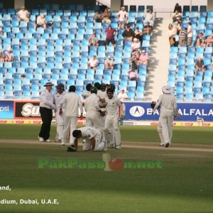 46.3. Pakistan team celebration