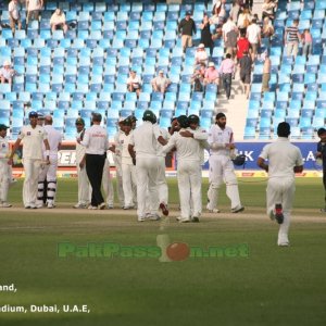 46.6. Pakistan team celebration