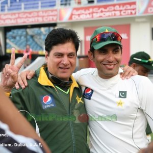 50. Moisin Hasan Khan and Misbah ul Haq