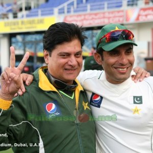 50.1. Moisin Hasan Khan and Misbah ul Haq