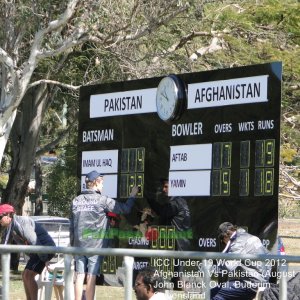Pakistan U-19 vs Afghan U-19