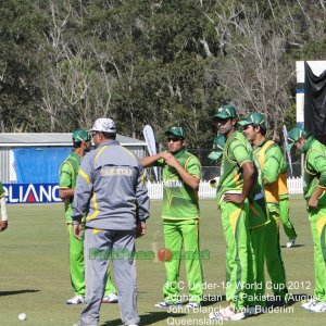 Pak U-19 practicing