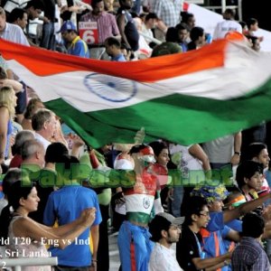 Indian supporters