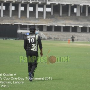 Saeed Anwar Junior in the outfield