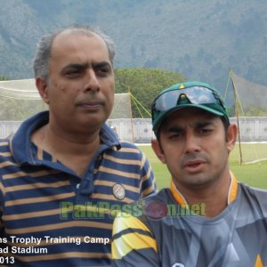 Nadeem Sarwar and Saeed Ajmal