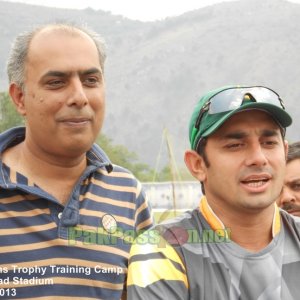 Nadeem Sarwar and Saeed Ajmal