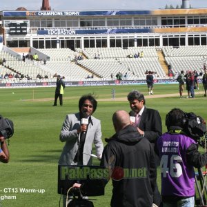 India vs Sri Lanka - CT13 Warm-Up