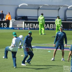 Pakistan vs South Africa warm-up game