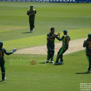 Pakistan vs South Africa warm-up game