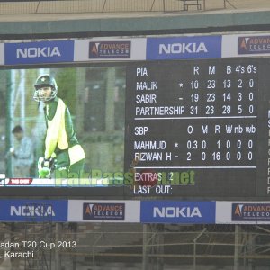 PIA vs SBP - Ramadan T20 Cup 2013