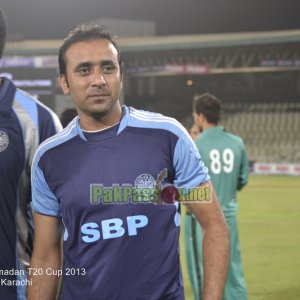 SBP vs HBL - Ramadan T20 Cup 2013