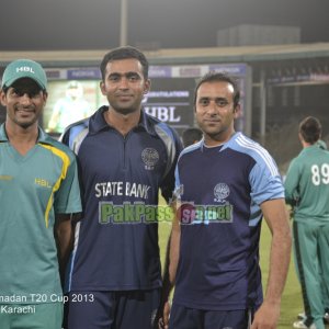 SBP vs HBL - Ramadan T20 Cup 2013