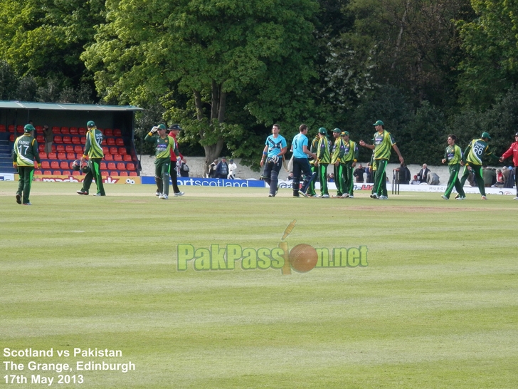 1st ODI - Scotland vs Pakistan