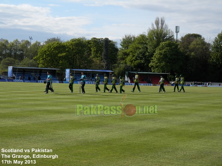 1st ODI - Scotland vs Pakistan