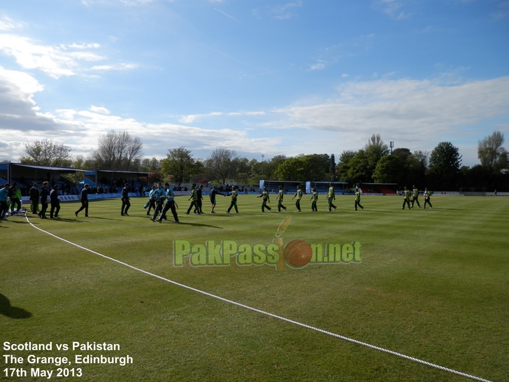 1st ODI - Scotland vs Pakistan