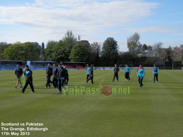 1st ODI - Scotland vs Pakistan