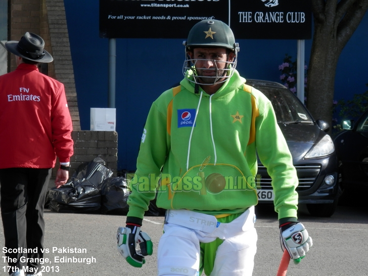 1st ODI - Scotland vs Pakistan