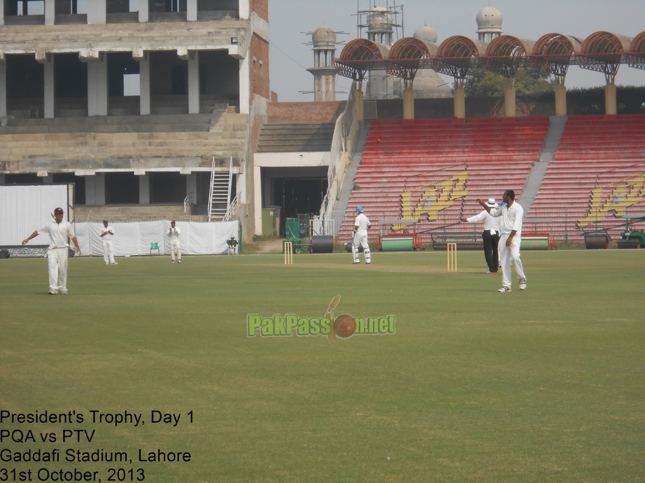 2013/14 President's Trophy, Port Qasim vs PTV, Lahore