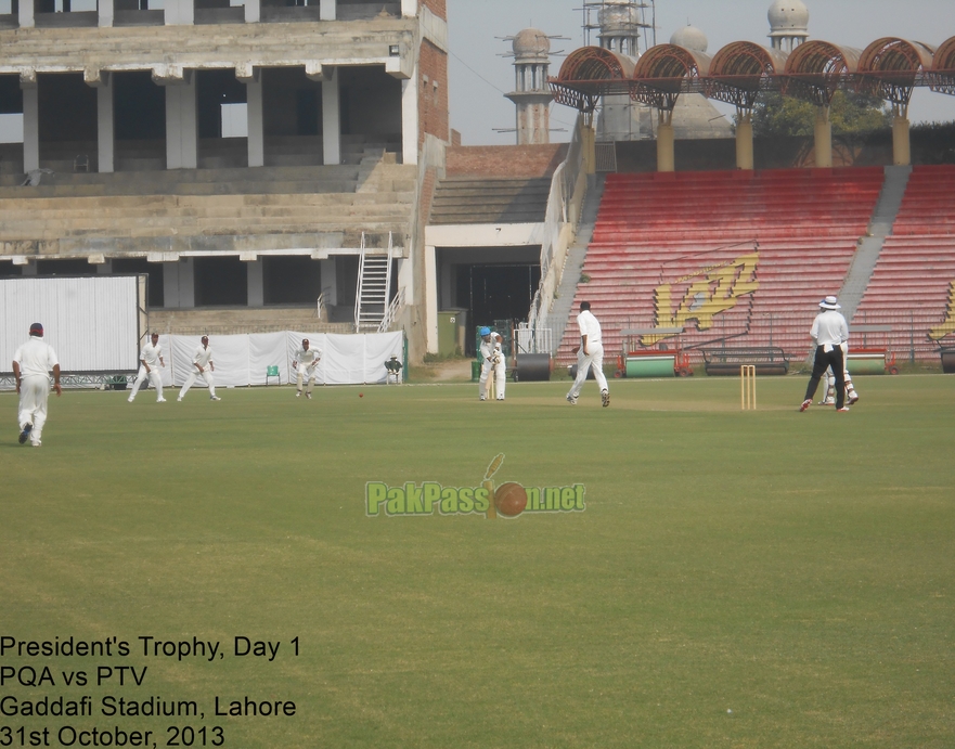 2013/14 President's Trophy, Port Qasim vs PTV, Lahore