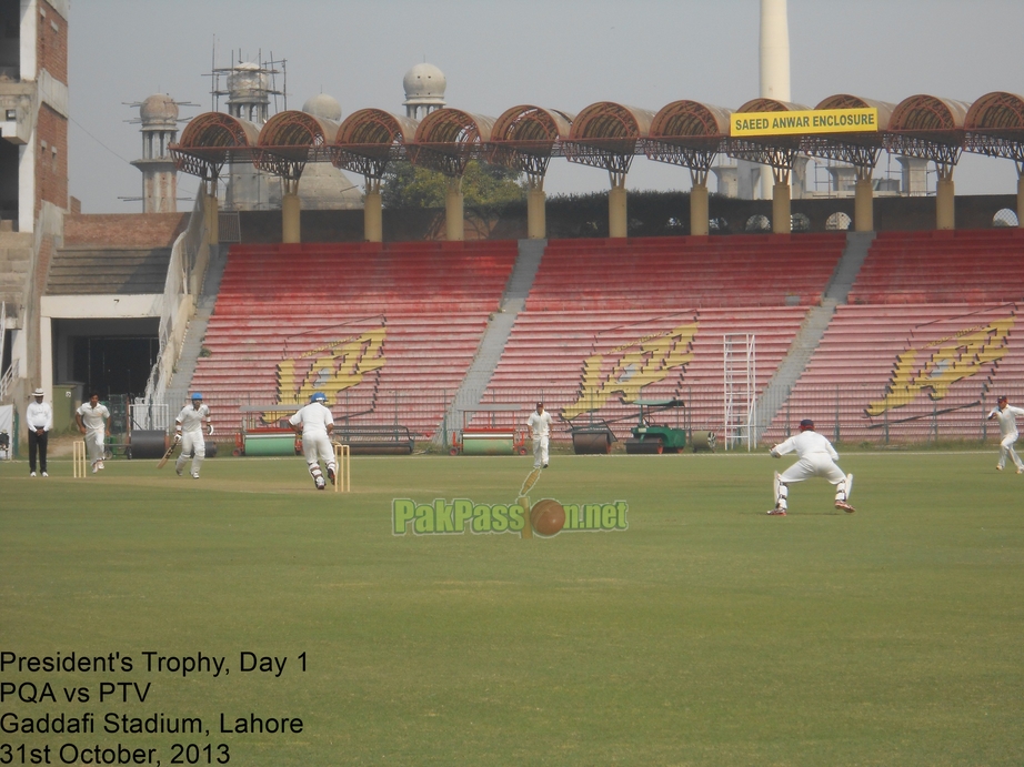 2013/14 President's Trophy, Port Qasim vs PTV, Lahore