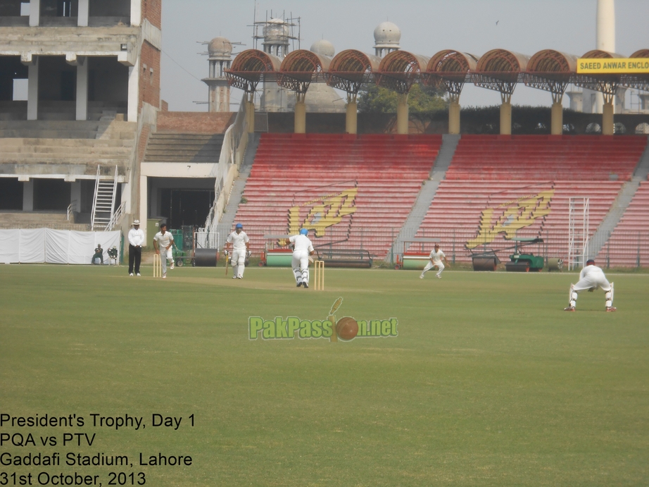 2013/14 President's Trophy, Port Qasim vs PTV, Lahore