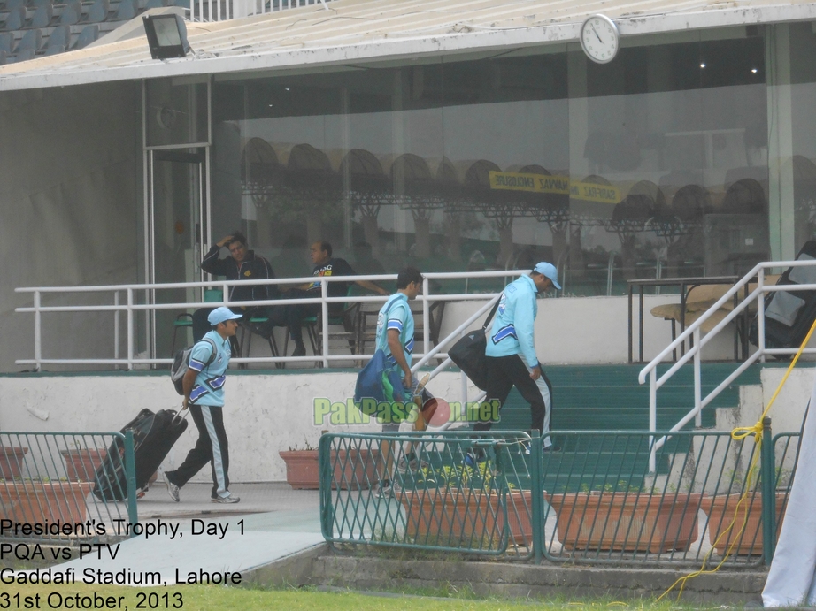 2013/14 President's Trophy, Port Qasim vs PTV, Lahore