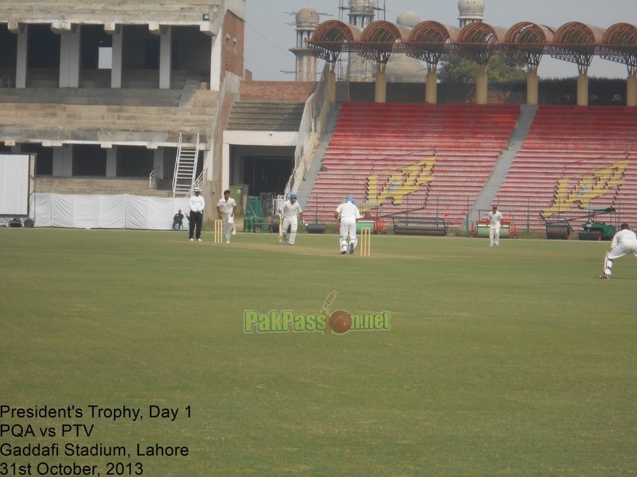 2013/14 President's Trophy, Port Qasim vs PTV, Lahore