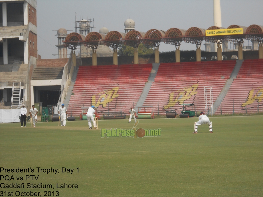 2013/14 President's Trophy, Port Qasim vs PTV, Lahore