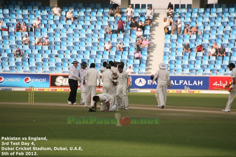 46.3. Pakistan team celebration