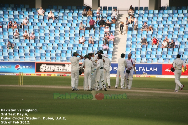 46.5. Pakistan team celebration