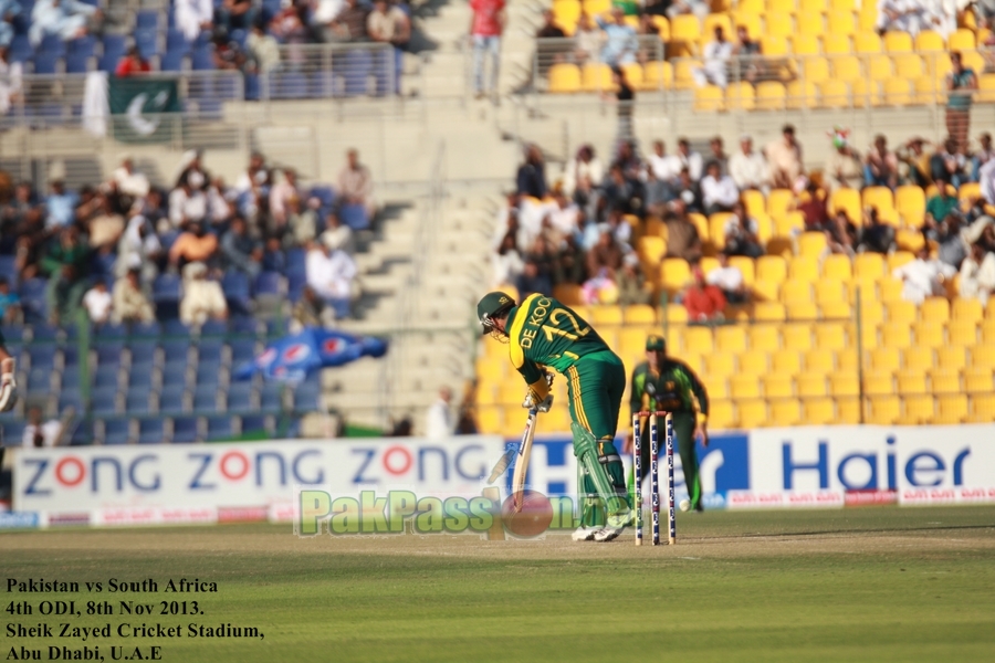 4th ODI | Pakistan vs South Africa | Abu Dhabi