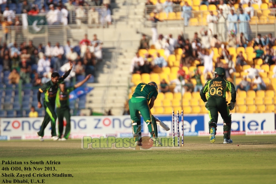 4th ODI | Pakistan vs South Africa | Abu Dhabi