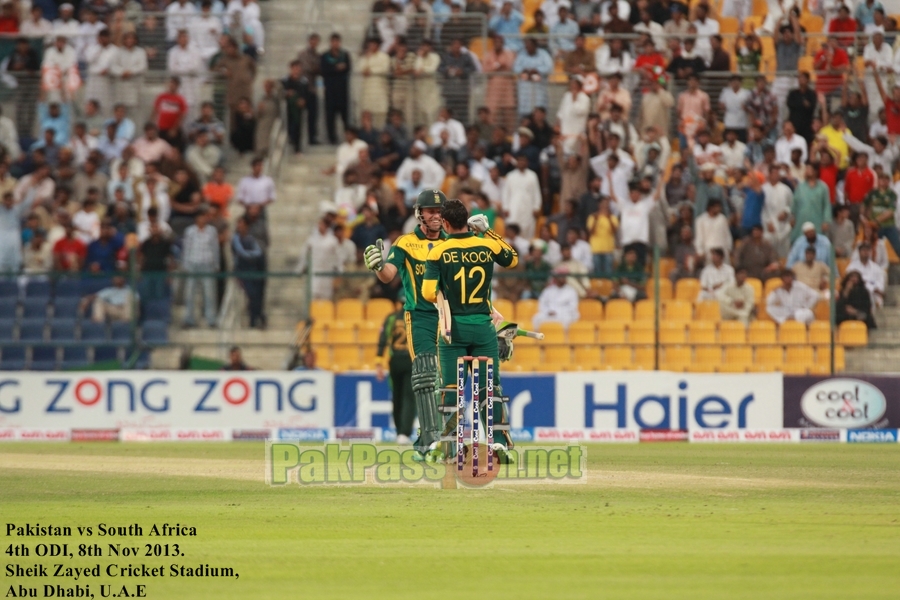 4th ODI | Pakistan vs South Africa | Abu Dhabi