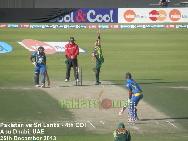 4th ODI: Pakistan vs Sri Lanka at Abu Dhabi