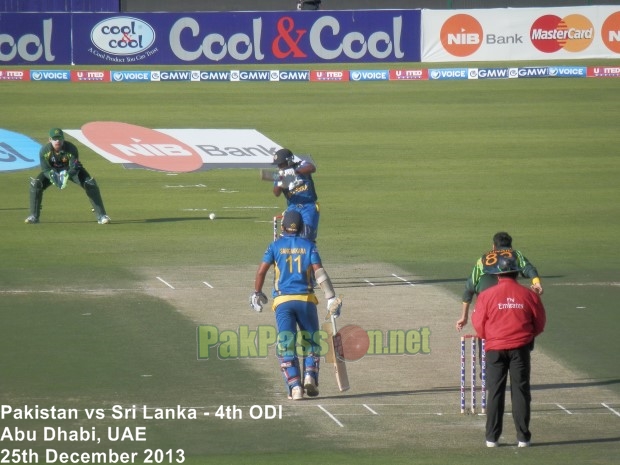 4th ODI: Pakistan vs Sri Lanka at Abu Dhabi