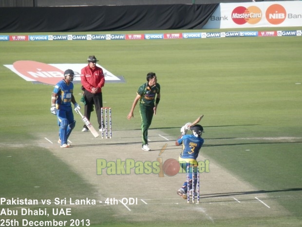 4th ODI: Pakistan vs Sri Lanka at Abu Dhabi