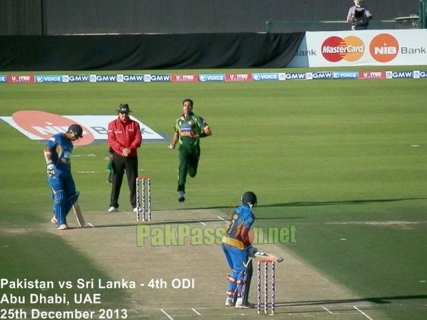 4th ODI: Pakistan vs Sri Lanka at Abu Dhabi