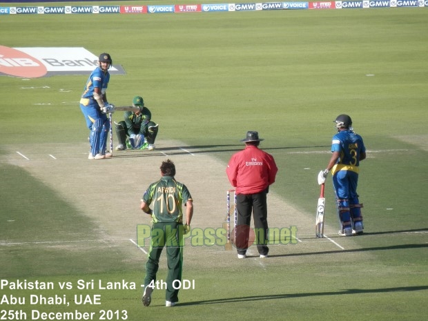 4th ODI: Pakistan vs Sri Lanka at Abu Dhabi