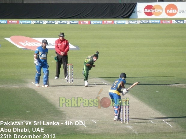 4th ODI: Pakistan vs Sri Lanka at Abu Dhabi